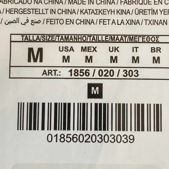 NWT. Zara Golden Leather cord necklace. Circular metal pendant. - Picture 6 of 8